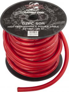 Миниатюра продукта Ground Zero GZPC 50R 20м - силовой кабель